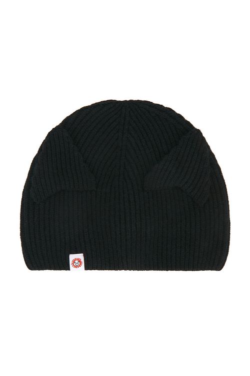 Charles Jeffrey LOVERBOY Ears Skull Cap in Black - Black. a