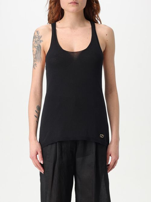 Top TWINSET Woman color Black