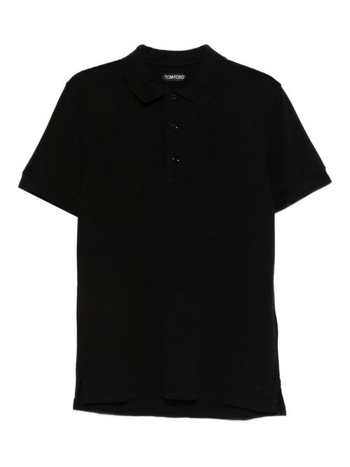Cotton Blend Polo Shirt