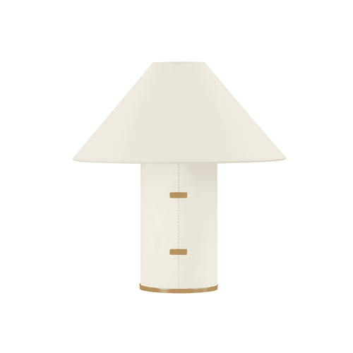 Patina Brass One Light Table Lamp from the Bond Collection