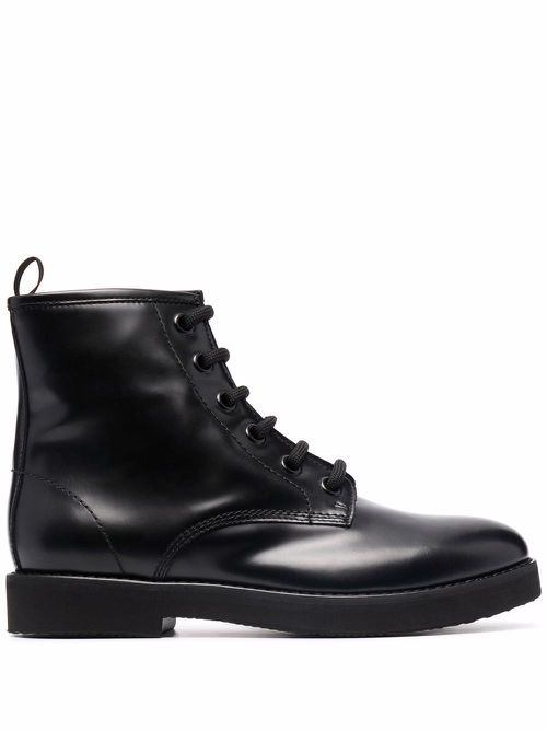 Moreen lace-up boots - 1013 NERO-NERO