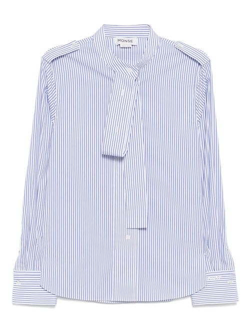 Monse epaulette buttoned shirt - Blue
