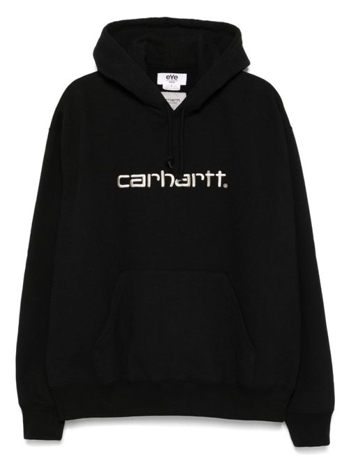 Black Cotton Hoodie