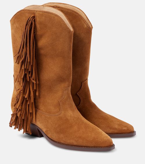 Duerto fringed suede cowboy boots