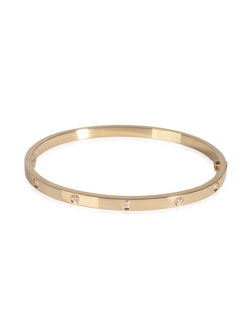 18kt yellow gold Love diamond bracelet