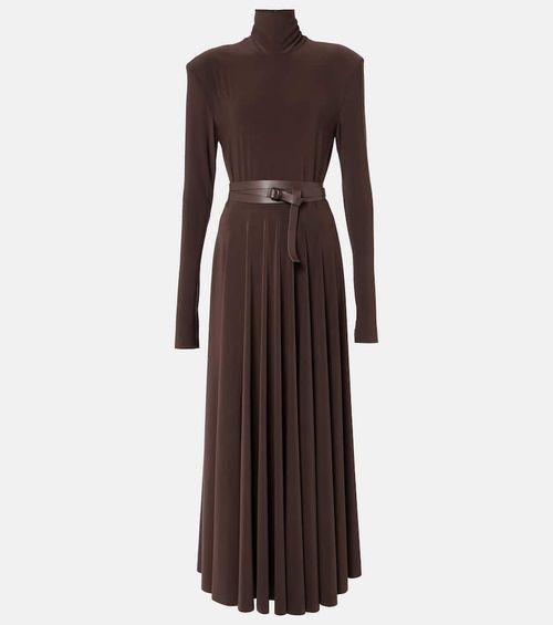 black off the shoulder midi dress Black Linen Off The Shoulder Midi Dress