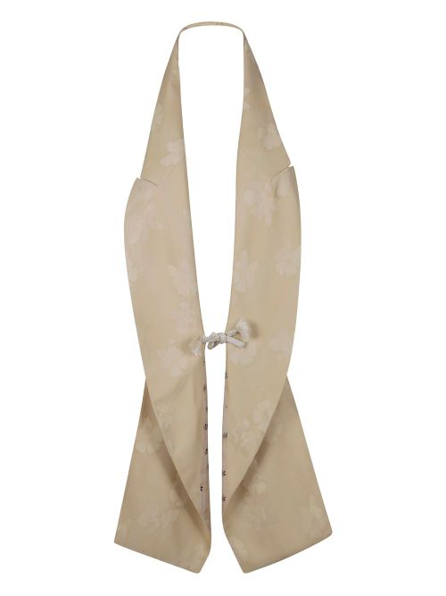 Cut-out waistcoat - Neutrals