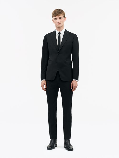 Tiger of Sweden Justin Semi Slim-fit Blazer für Männer, schwarz, Größe