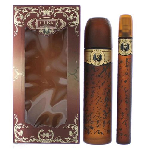 Amgcubg2n Gold Cologne Gift Set For Men, 2 Piece