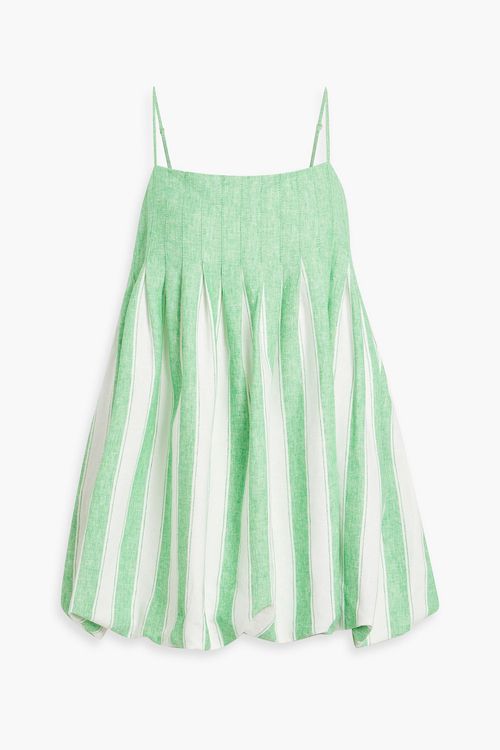 chinese dress ladies Simkhai - Flared linen long dress main image 1