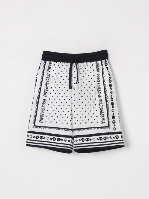 Shorts DOLCE & GABBANA Kids color White