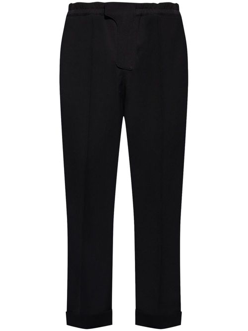 Wool trousers - Black