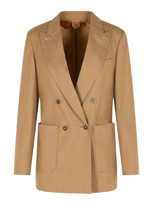 Brown Cashmere Blazer