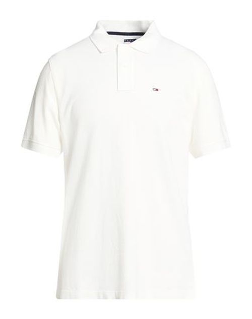 Man Polo shirt White Size L Cotton