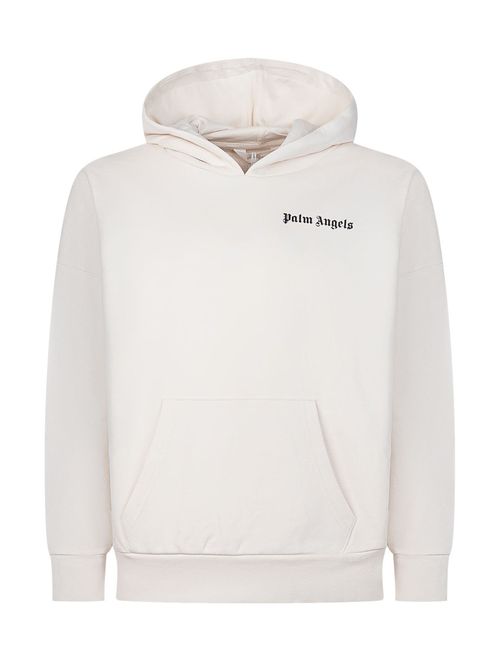 Kids White Logo Hoodie