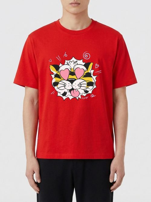 T-Shirt Men color Red