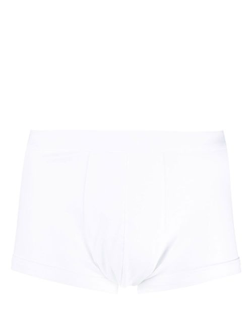 Logo-waistband boxer briefs - White