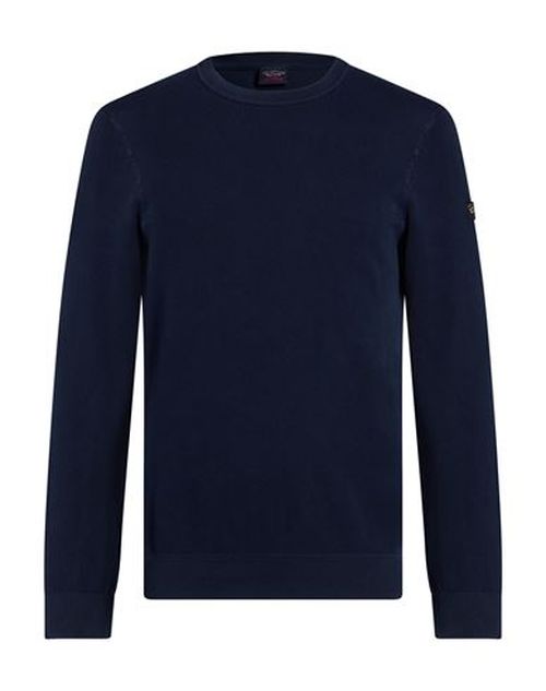 Man Sweater Navy Size M Cotton