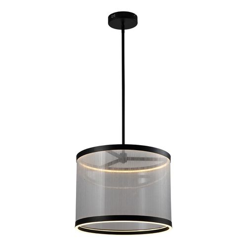 Silver LED Pendant from the Cora Collection