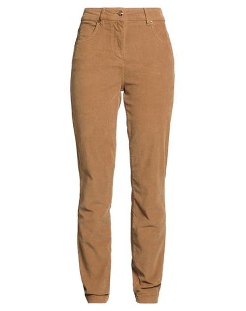 Woman Pants Camel Size 12 Cotton, Elastane