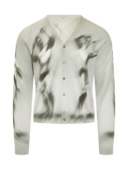 Elegant Cardigan with Decorative Buttons