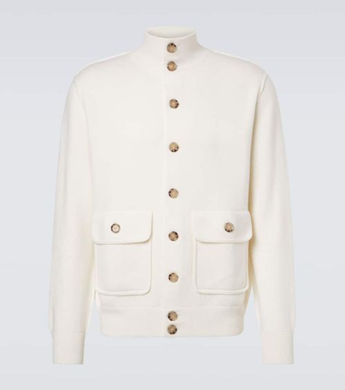 Wool and cashmere jacket