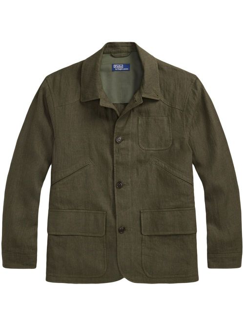 Linen jacket - Green