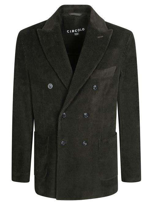 Men's Cotton-Blend Velvet Jacket
