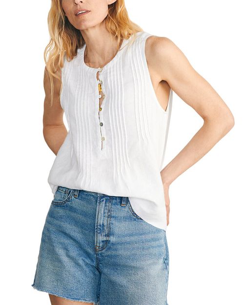 Faherty 여성 Isha Linen Top