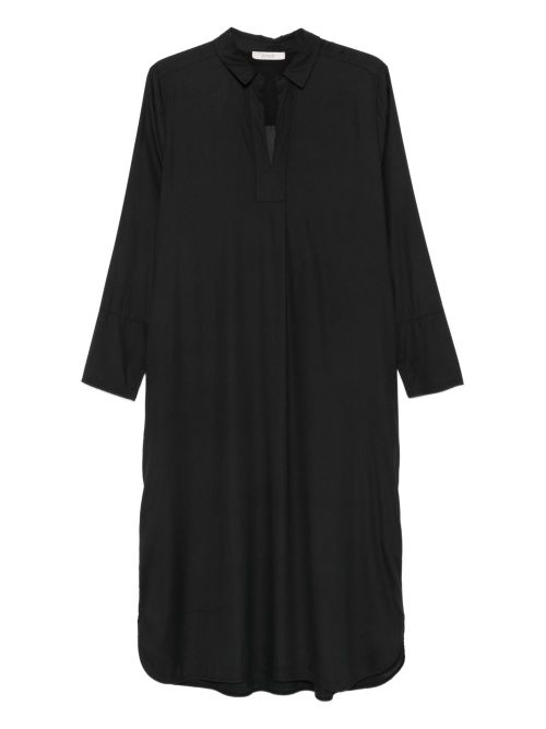 V-neck dress - Black