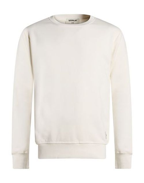 Man Sweatshirt White Size L Cotton