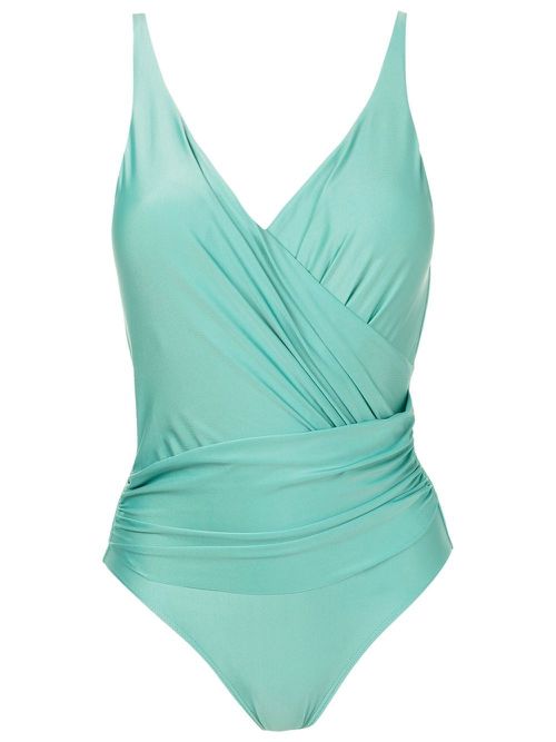 Maisa ruched swimsuit - Blue