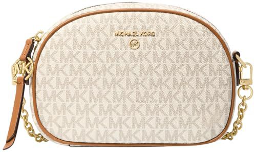 Michael Kors Jet Set Charm Small Oval Camera Crossbody Bag
