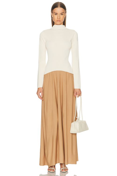 Solid & Striped The Soglio Dress in Ivory