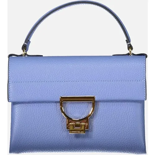 Coccinelle Women's Light Blue Leather Women Handbag - Size: ONE size