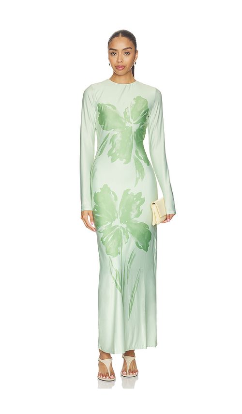 Especia Lim Puhi Long Dress in Green. XS also in