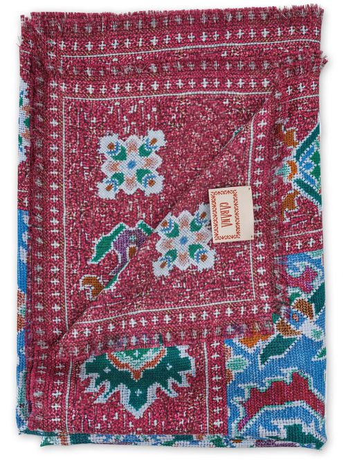 Fiamma silk scarf - Red