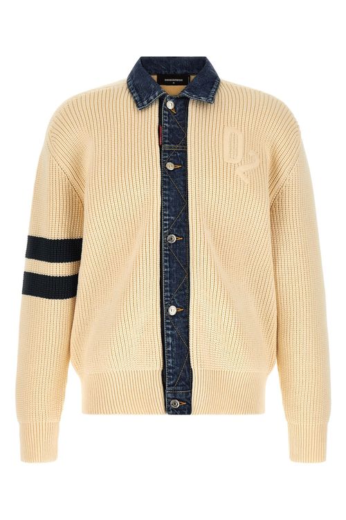 'Denim Mix D2' Cardigan