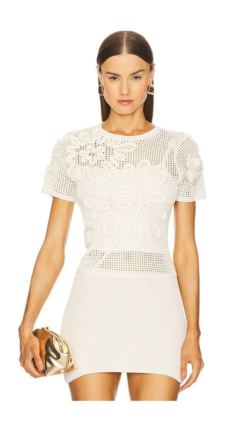 Cult Gaia OBERTEIL ILEANA in White. Größe S. Also in L