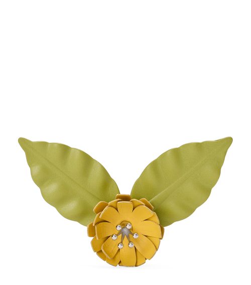 X Paula’s Ibiza Leather Flower Pistil Pin