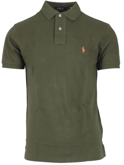 Polo Shirt Men colour Water