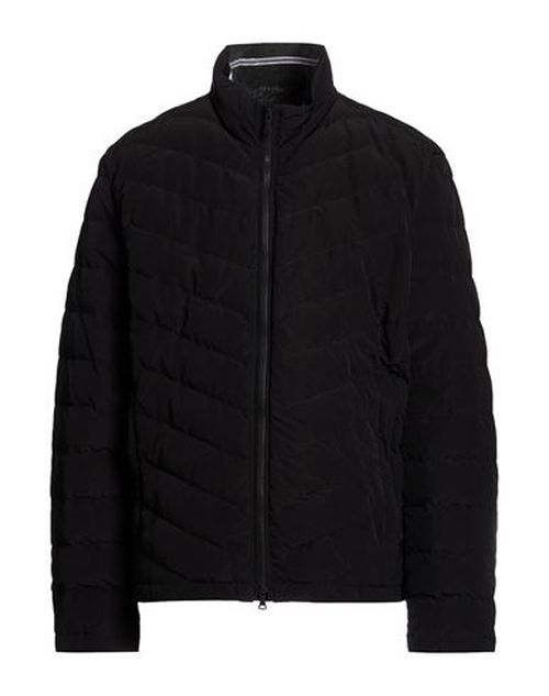 Man Puffer Black Size XXL Polyester, Nylon