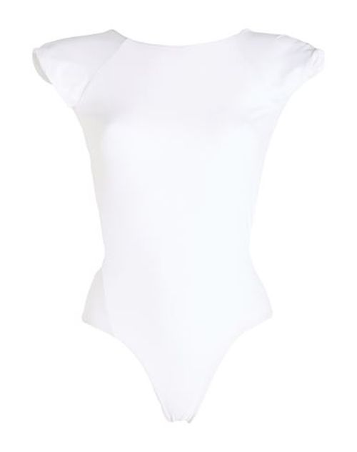 Chéri Woman Bodysuit White Size S Polyamide, Elastane