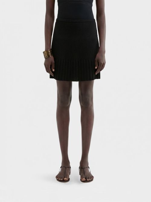 Skirt Woman color Black