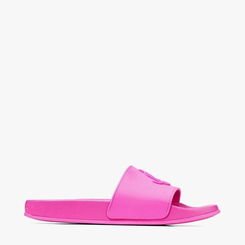 Rubber Pool Slides with JC Monogram