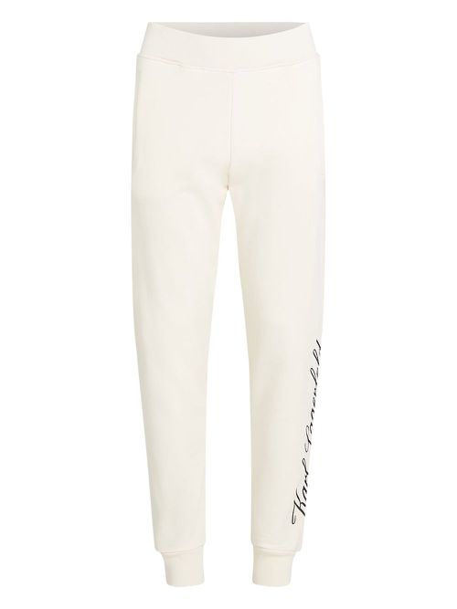 Hotel Karl cotton track pants - White