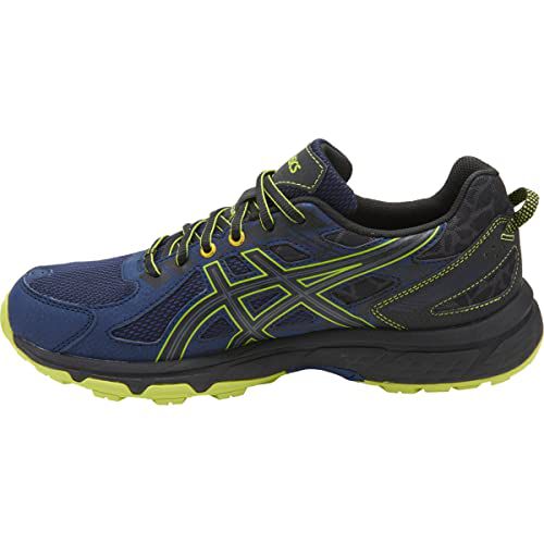 ASICS Men's Gel-Venture 6 Black/Neon Lime Shoe