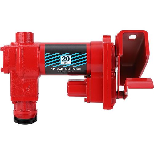 Garvee Fuel Transfer Pump 20 GPM 1/, 12 Volt DC Fuel Pump, Diesel Transfer Pump Crafted from cast iron material, Gasoline Transfer Pump for Kerosen, Ethanol & Methanol Blends, and Biodiese