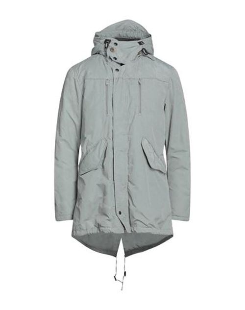 Man Coat Light grey Size L Nylon