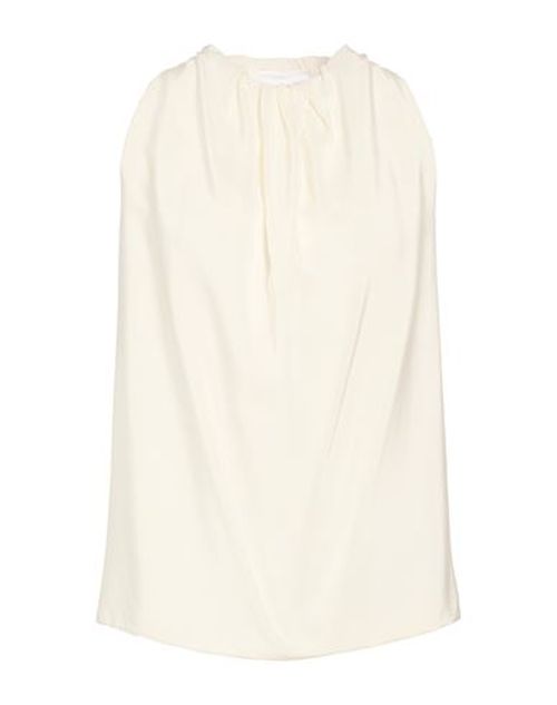 Woman Top Ivory Size 4 Silk